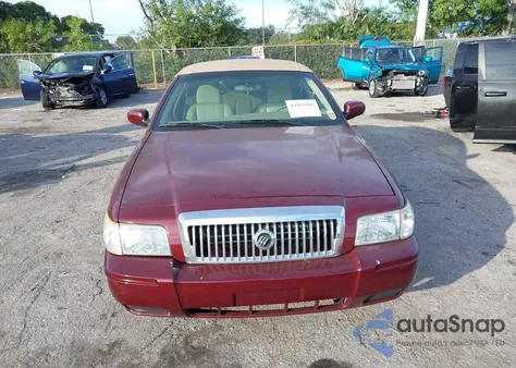 2008 Mercury Grand Marquis Gs from USA, damaged, VIN 2MEFM74V88X609703